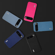 For Google Pixel 9 Pro ABEEL Arashi Texture PU Phone Case(Black)