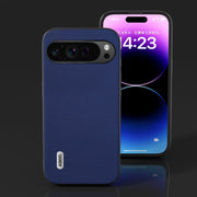 For Google Pixel 9 Pro ABEEL Arashi Texture PU Phone Case(Deep Sea)