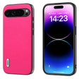 For Google Pixel 9 Pro ABEEL Arashi Texture PU Phone Case(Rose Red) - Google Cases by PMC TechLife | Online Shopping South Africa | PMC TechLife | Buy Now Pay Later Mobicred