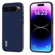 For Google Pixel 9 Pro ABEEL Carbon Fiber Texture Protective Phone Case(Dark Blue)