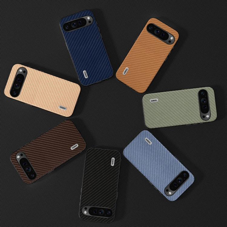 For Google Pixel 9 Pro ABEEL Carbon Fiber Texture Protective Phone Case(Black)