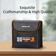 For DJI Avata 2 Sunnylife Battery Explosion-proof Safe Bag Protective Li-Po Safe Bag(For 3pcs Batteries)
