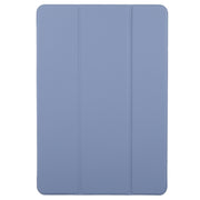 For Huawei MatePad Pro 11 2022/2024 Tri-fold Silicone Leather Tablet Case(Lavender)