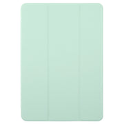 For Huawei MatePad Pro 11 2022/2024 Tri-fold Silicone Leather Tablet Case(Green)