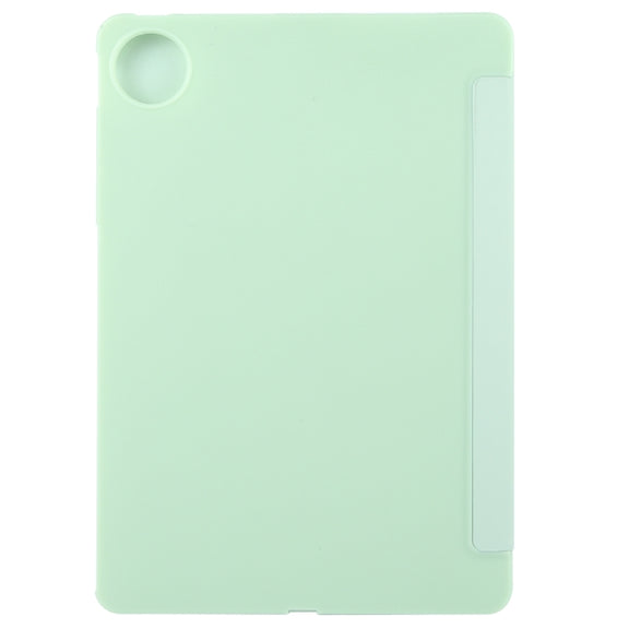 For Huawei MatePad Pro 11 2022/2024 Tri-fold Silicone Leather Tablet Case(Green)
