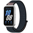 For Samsung Galaxy Fit 3 Nylon Loop Hook and Loop Fastener Watch Band(Official Black) - free shipping - PMC TechLife - Order now!