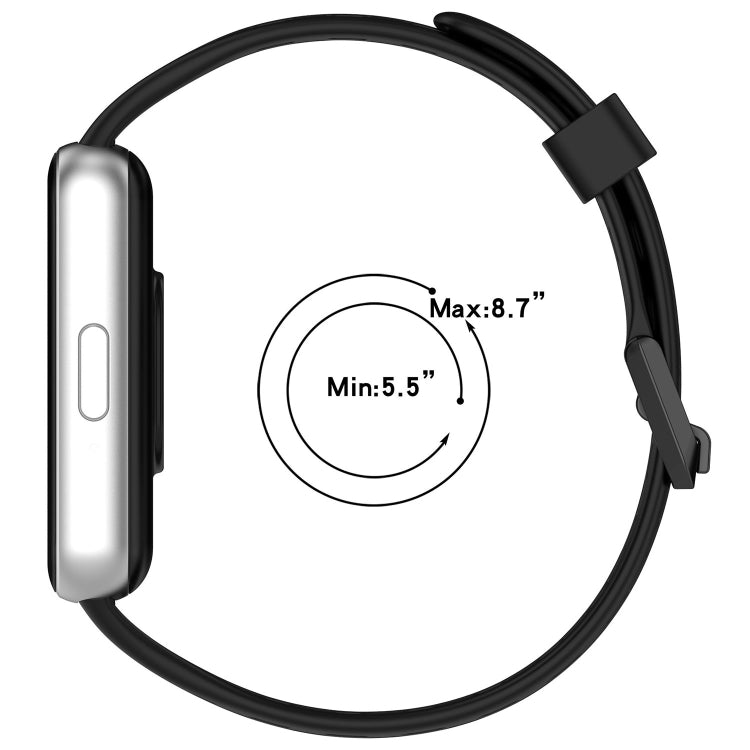 For Samsung Galaxy Fit 3 Hole Style Dual Buckle Silicone Watch Band(Starlight)