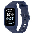 For Honor Band 9 Armor Integrated Silicone Watch Band(Midnight Blue) - Watch Bands by PMC TechLife | Online Shopping South Africa | PMC TechLife