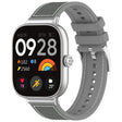 For Xiaomi Mi Band 8 Pro / Redmi Watch 4 Official Buckle Hybrid Nylon Braid Silicone Watch Band(Grey) - Watch Bands by PMC TechLife | Online Shopping South Africa | PMC TechLife