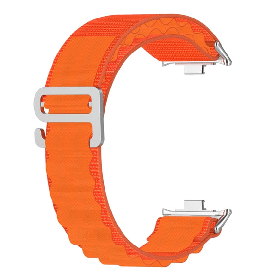 For Xiaomi Mi Band 8 Pro / Redmi Watch 4 Loop Nylon Watch Band(Orange)
