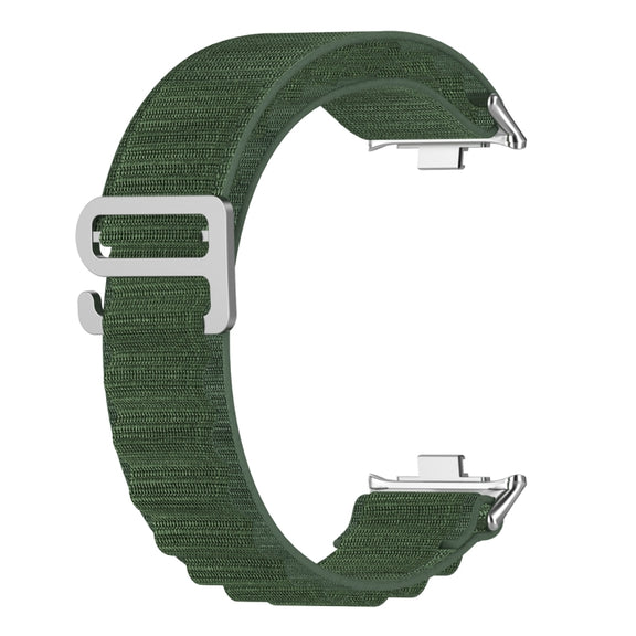 For Xiaomi Smart Band 9 Pro / 8 Pro Loop Nylon Watch Band(Green)