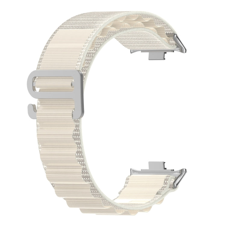 For Xiaomi Mi Band 8 Pro / Redmi Watch 4 Loop Nylon Watch Band(Starlight)
