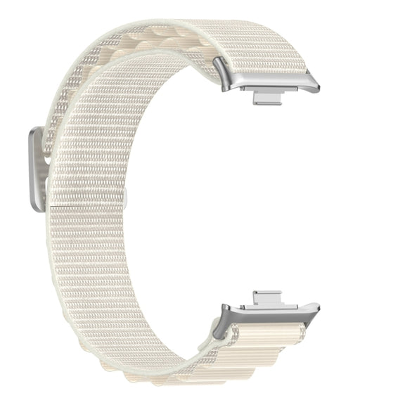 For Xiaomi Mi Band 8 Pro / Redmi Watch 4 Loop Nylon Watch Band(Starlight)