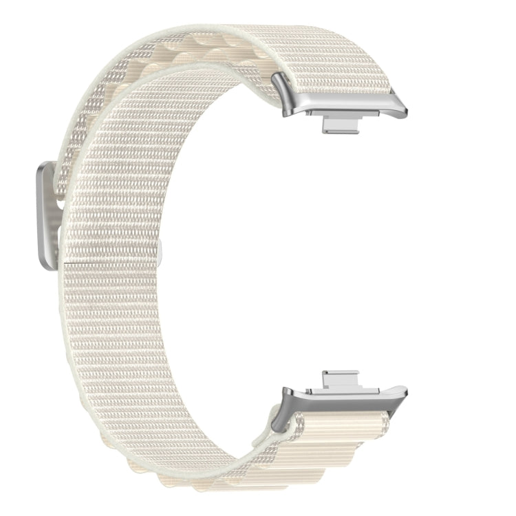 For Xiaomi Mi Band 8 Pro / Redmi Watch 4 Loop Nylon Watch Band(Starlight)