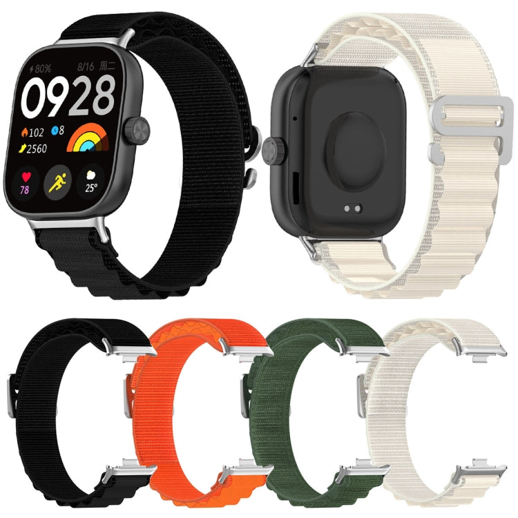 For Xiaomi Mi Band 8 Pro / Redmi Watch 4 Loop Nylon Watch Band(Starlight)