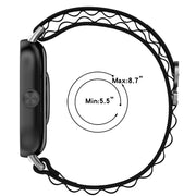 For Xiaomi Mi Band 8 Pro / Redmi Watch 4 Loop Nylon Watch Band(Starlight)