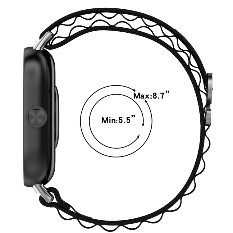 For Xiaomi Mi Band 8 Pro / Redmi Watch 4 Loop Nylon Watch Band(Starlight)
