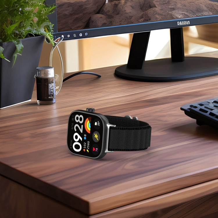 For Xiaomi Mi Band 8 Pro / Redmi Watch 4 Loop Nylon Watch Band(Starlight)