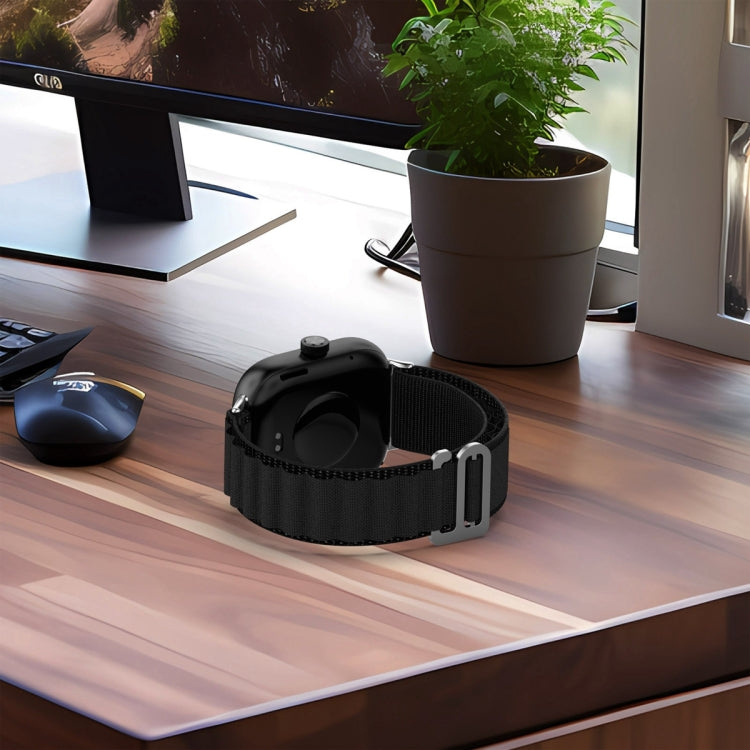 For Xiaomi Mi Band 8 Pro / Redmi Watch 4 Loop Nylon Watch Band(Starlight)