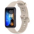For Huawei Band 10 / 9 / 8 Solid Color Colorful Buckle Silicone Watch Band(Ivory White) - Watch Bands by PMC TechLife | Online Shopping South Africa | PMC TechLife | Buy Now Pay Later Mobicred