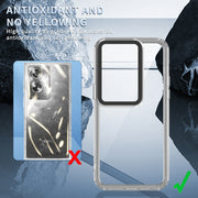 For OPPO A79 5G Global/A2 5G Transparent Acrylic + TPU Shockproof Phone Case(Transparent)