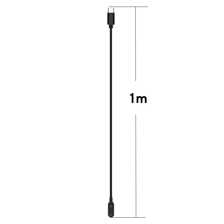 For Huawei Band 9 / 9 NFC USB-C / Type-C Port Smart Watch Charging Cable(Black)