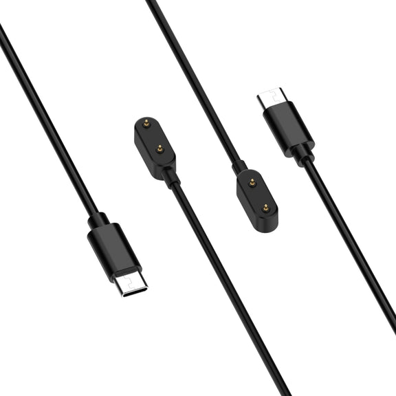 For Huawei Band 9 / 9 NFC USB-C / Type-C Port Smart Watch Charging Cable(Black)