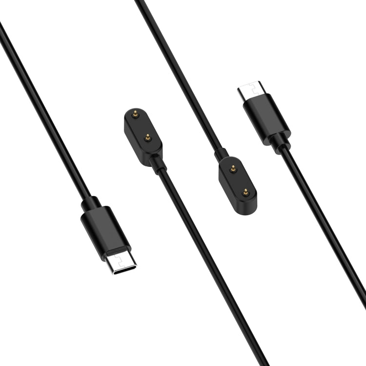 For Huawei Band 9 / 9 NFC USB-C / Type-C Port Smart Watch Charging Cable(Black)