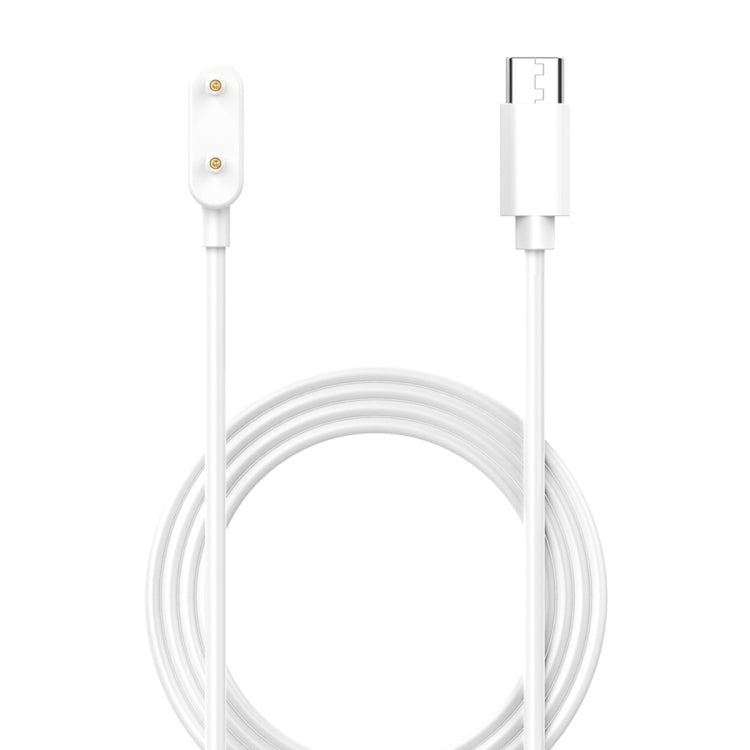 For Huawei Band 9 / 9 NFC USB-C / Type-C Port Smart Watch Charging Cable(White)
