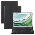 For Huawei MatePad Pro 11 2024 / 2022 Square Button Bluetooth Keyboard Rotatable Holder Leather Case(Black) - Huawei Keyboard by PMC TechLife | Online Shopping South Africa | PMC TechLife