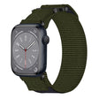 For Apple Watch Series 8 45mm Nylon Hook And Loop Fastener Watch Band(Army Green) - free shipping - PMC TechLife - Order now!