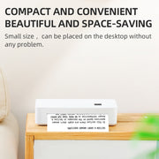 A4LE Portable Bluetooth HD Thermal Printer for Home Office Study(AU Plug)