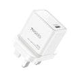 Yesido YC79 PD20W Dual Port Type-C GaN Charger, UK Plug - USB Charger by Yesido | Online Shopping South Africa | PMC TechLife | Buy Now Pay Later Mobicred