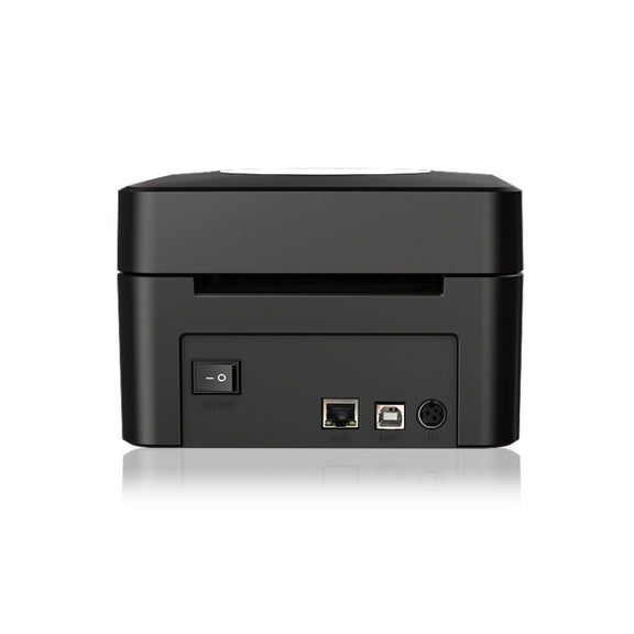 ZJ-9250 100x150mm USB Bluetooth Thermal Label Printer, Plug:EU Plug(Black)