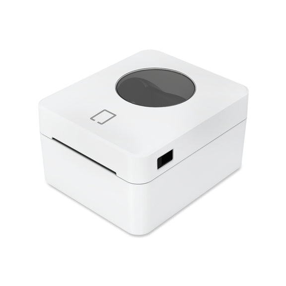 ZJ-9250 100x150mm USB Bluetooth Thermal Label Printer, Plug:UK Plug(White)