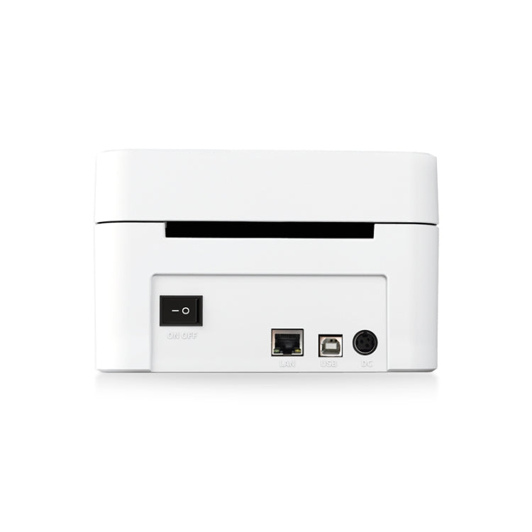 ZJ-9250 100x150mm USB Bluetooth Thermal Label Printer, Plug:UK Plug(White)