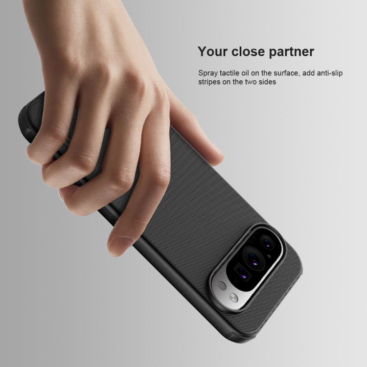 For Google Pixel 9 Pro NILLKIN Frosted Shield Pro PC + TPU Phone Case(Black)