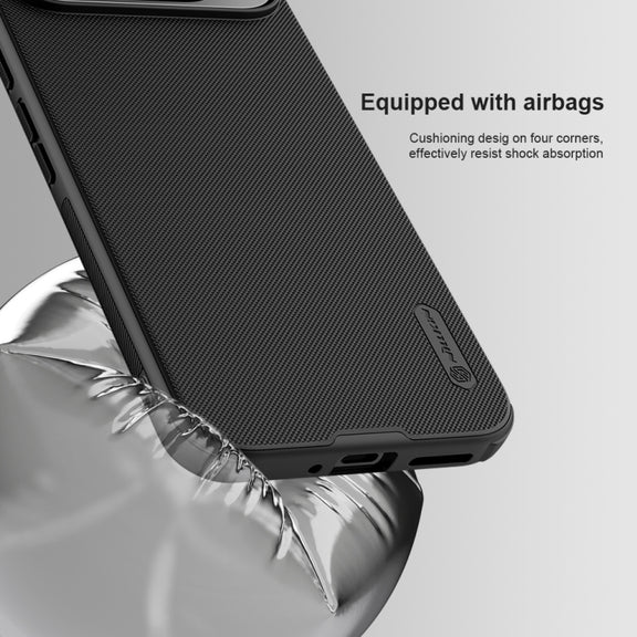For Google Pixel 9 NILLKIN Frosted Shield Pro PC + TPU Phone Case(Black)