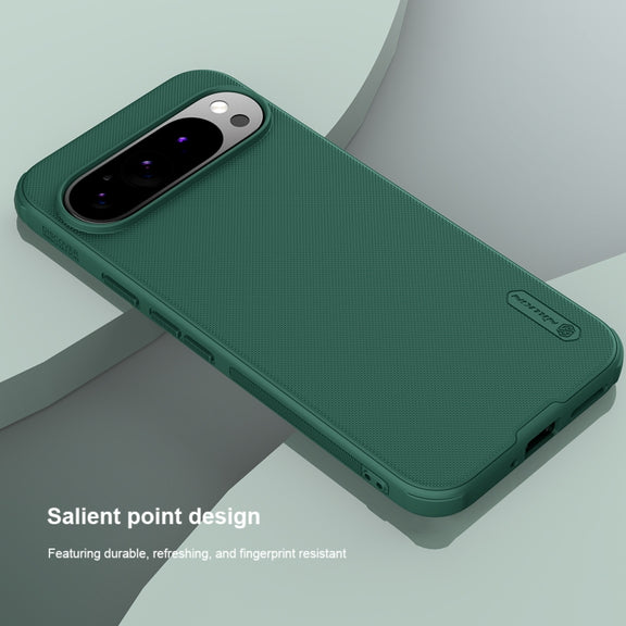 For Google Pixel 9 Pro NILLKIN Frosted Shield Pro Magnetic Phone Case(Black)