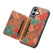 For iPhone 16 Plus Card Slot Holder Phone Case(Winter Blue)