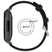 12mm Universal Solid Color Silver Buckle Silicone Watch Band(Yellow)