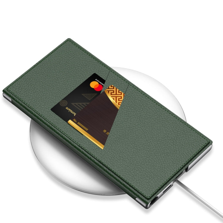 For Samsung Galaxy S24 Ultra 5G GKK Armor Flip Leather Phone Case, Without Pen(Gold)