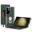 For Samsung Galaxy S23 Ultra 5G GKK Armor Flip Leather Phone Case, Without Pen(Night Green) - free shipping - PMC Jewellery - Order now!