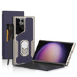 For Samsung Galaxy S23 Ultra 5G GKK Armor Flip Leather Phone Case, Without Pen(Purple) - free shipping - PMC Jewellery - Order now!
