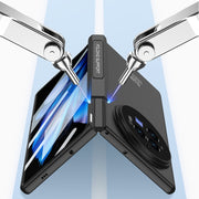 For vivo X Fold3 GKK Integrated Magnetic Folding Hinge All-inclusive Phone Case(Silver)