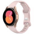 20mm Slim Reverse Buckle Silicone Watch Band(Light Pink) - 20mm Bands by PMC TechLife | Online Shopping South Africa | PMC TechLife