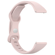 20mm Slim Reverse Buckle Silicone Watch Band(Light Pink)