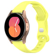 22mm Slim Reverse Buckle Silicone Watch Band(Bright Yellow) - 22mm Bands by PMC TechLife | Online Shopping South Africa | PMC TechLife