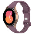 22mm Slim Reverse Buckle Silicone Watch Band(Purple) - 22mm Bands by PMC TechLife | Online Shopping South Africa | PMC TechLife