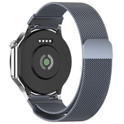 For OPPO Watch X2 / OnePlus Watch 3 Milan Magnetic Steel Mesh Watch Band(Space Grey)